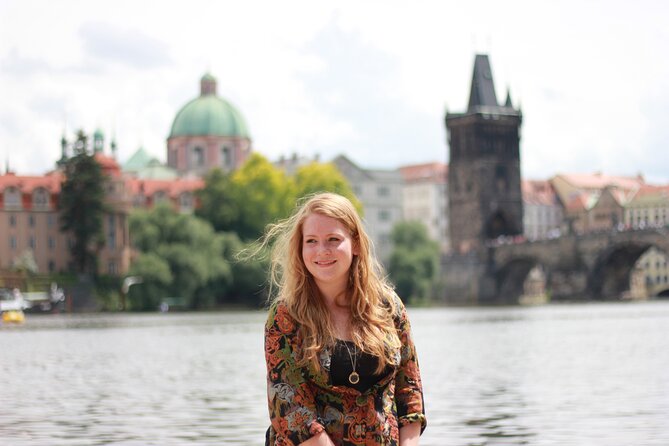 Private Prague Photoshoot for Individuals, Couples and Families - The Kafka Museum Area and Vltava Views