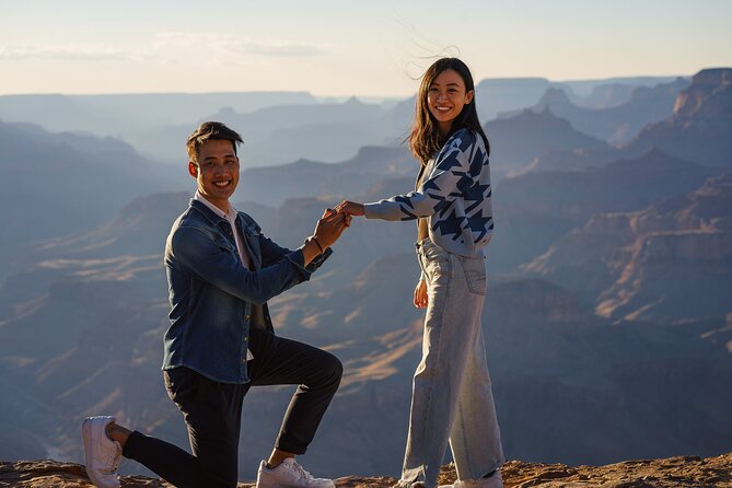 Private Proposal Professional Photo Shoot - Grand Canyon - Price, group size, and the real value