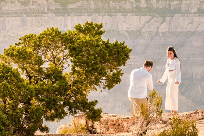 Private Proposal Professional Photo Shoot - Grand Canyon - Weather and cancellation rules