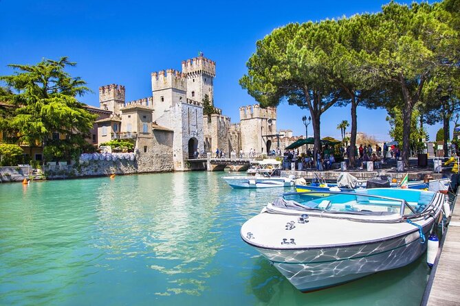 Private Romantic Motorboat Tour From Sirmione - A Private View of Sirmione From the Water