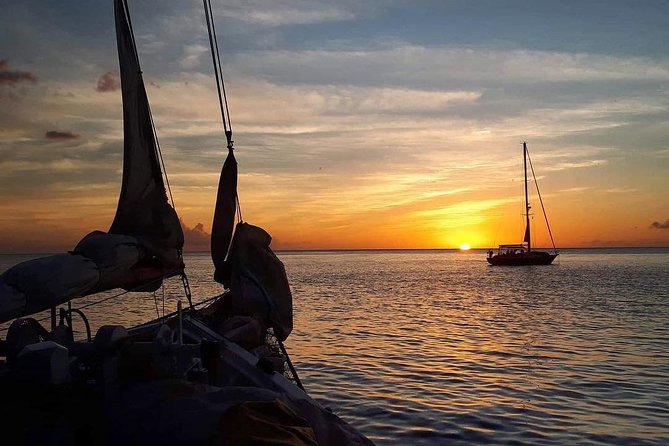 Private & Romantic Sunset Cruise Under Sails - Setting out near Grand Anse Beach