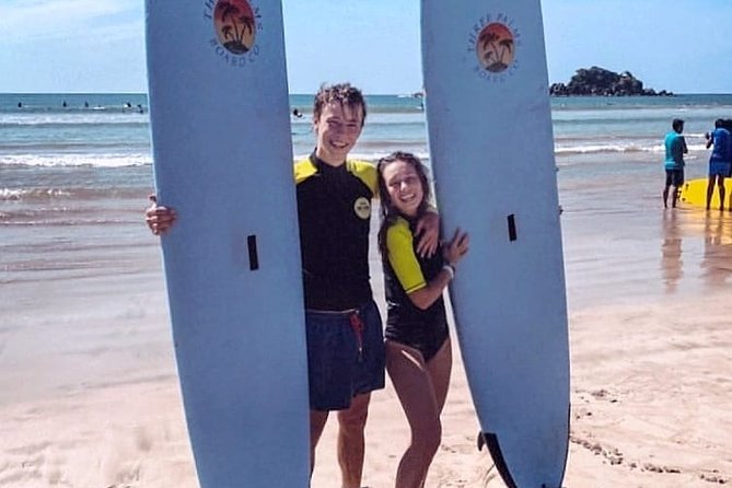 PRIVATE Surf lesson for Beginners Couple - Soft boards for beginners, fiberglass for stronger surfers
