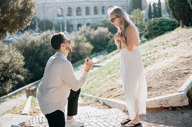 Proposal Photographer in Rome - The Couple Session After the Yes