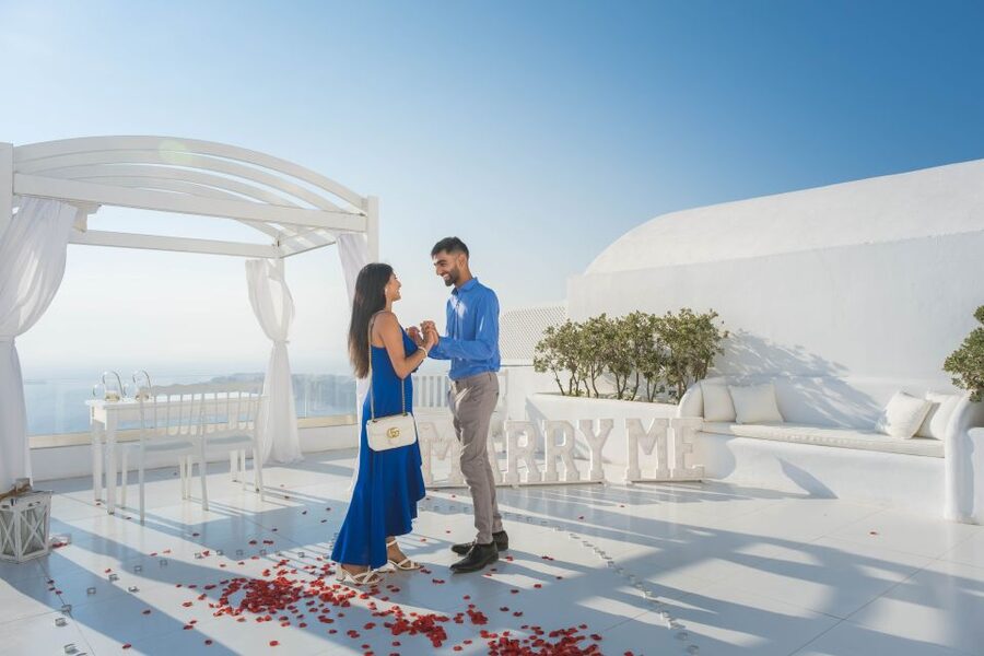 Proposal Photoshoot Santorini - Is $223 fair for two people?