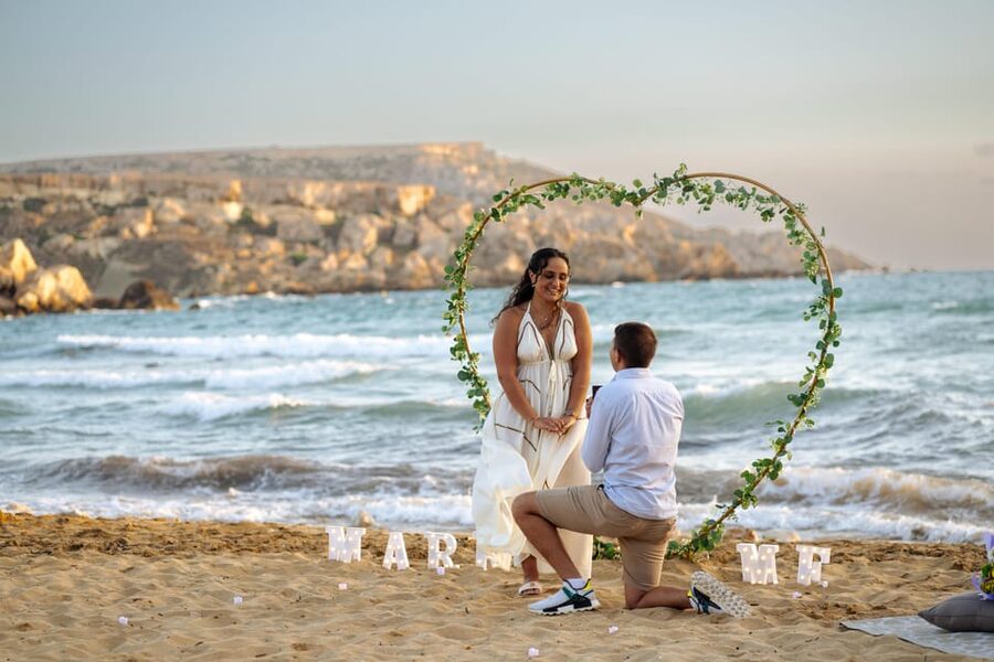 Proposal Photoshoot with Professional Photographer in Malta - Key points to know before you book