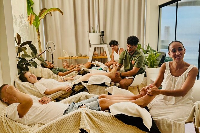 Reflexology Couples Workshop in Crete - The next 30 minutes: zones, points, and the background