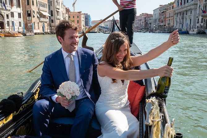 Renew your wedding vows on a romantic gondola - From the Grand Canal to quieter water