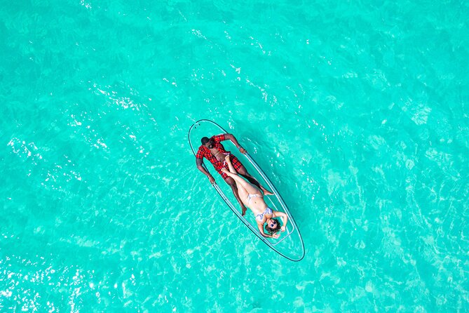 Romantic Clear Kayak Drone Photoshoot for Couples Turks & Caicos - Key points before you book