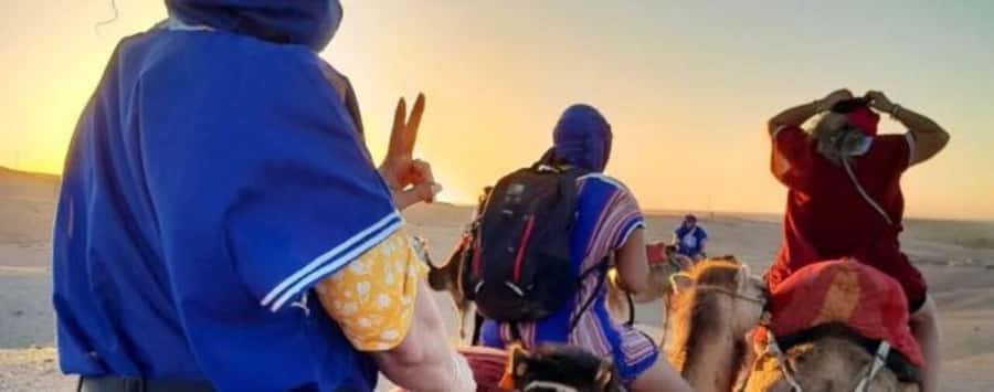 Romantic Dinner & Camel Ride In Agafay Desert - Campfire entertainment and Berber hospitality