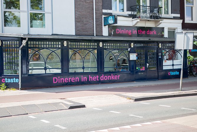 Romantic Dinner in the Dark Amsterdam - A surprise starter and extra course