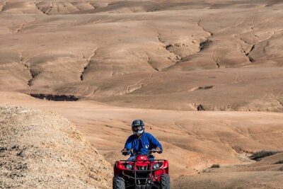 Romantic Dinner with Camel ride and quad bike in Agafay Desert