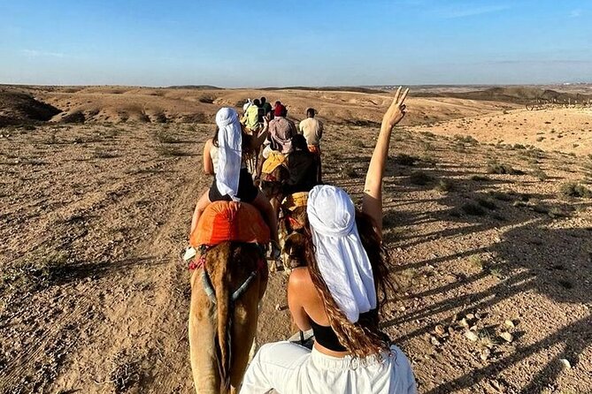 Romantic Dinner with Camel ride and quad bike in Agafay Desert - Who will enjoy this evening most