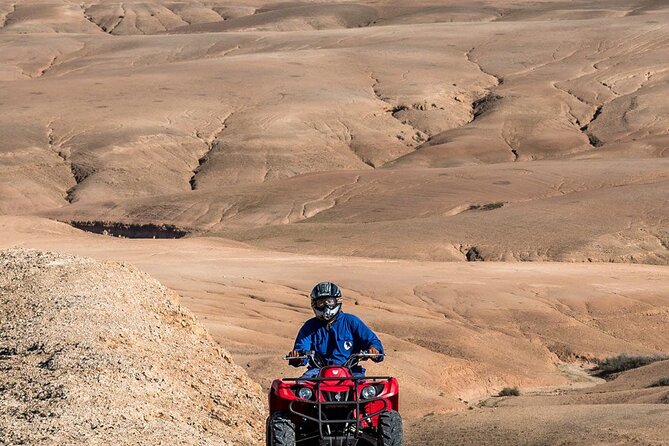 Romantic Dinner with Camel ride and quad bike in Agafay Desert - Seeing Agafay’s rocky hills at sunset