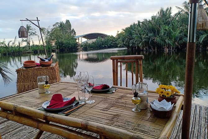 Romantic Dinning On The Bamboo Raft - Who will enjoy this most