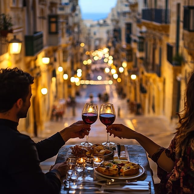 Romantic Italian Cuisine Dinner in Valletta - Key points to know before booking