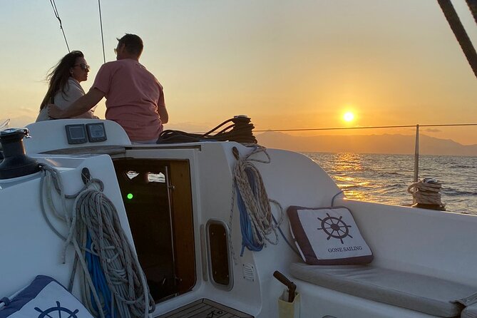 Romantic Luxury Sunset sailing - Leaving Heraklion Beside the Venetian Harbor