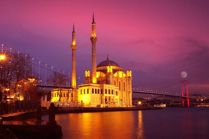 Romantic Night Cruise Live Violinist - Galata Tower, Galata Bridge, and the return