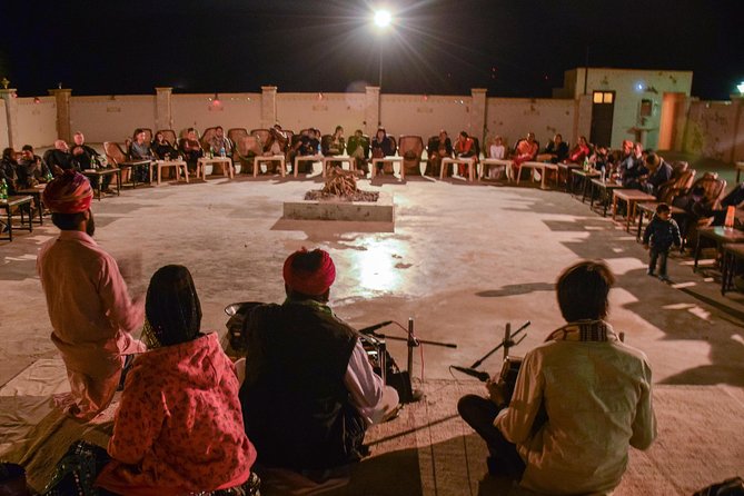 Romantic night in the Desert - Breakfast and the return to Jaisalmer