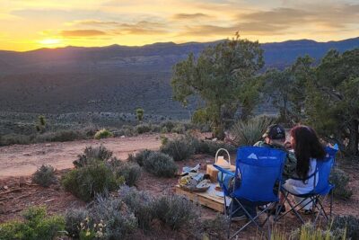 Romantic Picnic Date Night in the Las Vegas Mountains