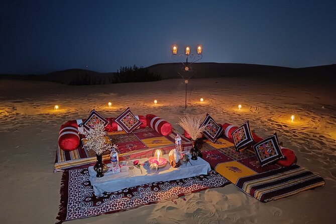 Romantic Private Candle Light Dinner At Thar Desert Jaisalmer - Key points to know before booking