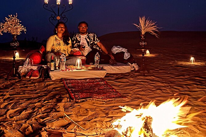 Romantic Private Candle Light Dinner At Thar Desert Jaisalmer - The Jeep ride across the Thar dunes
