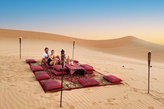 Romantic Private Dune Dinner Abu Dhabi - From Abu Dhabi pickup to the Al Khatim Desert