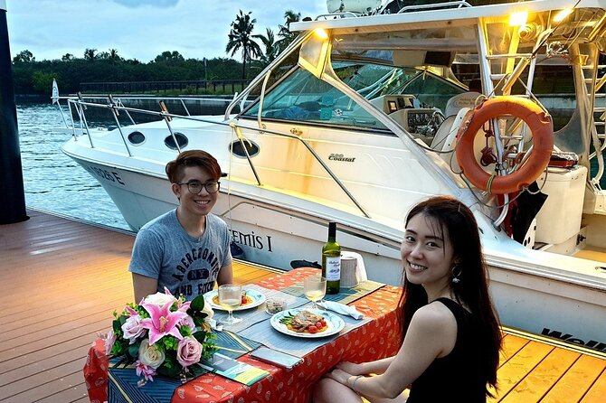Romantic Private Sunset Dinner Cruise with a 3-course meal - Key points to know before booking