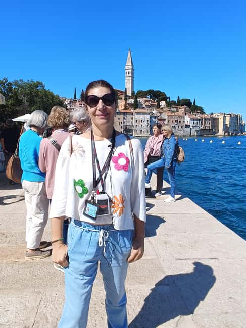 Romantic Rovinj - a private walking tour - Saint Euphemia Church and the climb above town