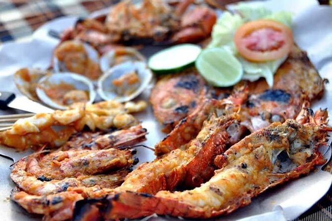 Romantic Seafood Dinner at Jimbaran - Arriving at Pandan Sari Cafe in Jimbaran
