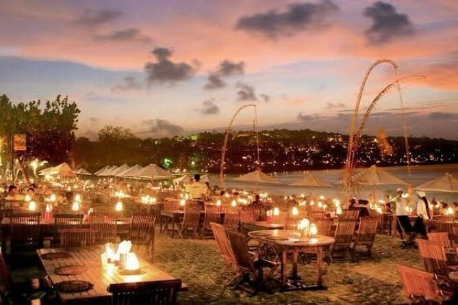 Romantic Seafood Dinner at Jimbaran Beach Bali include Sunset - Food quality and service: keep expectations sensible