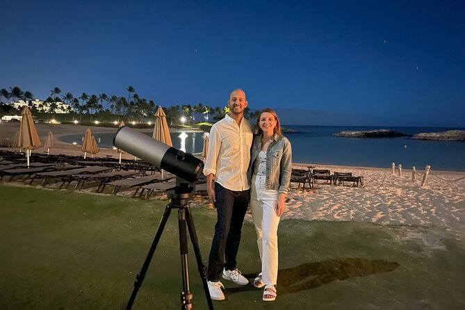 Romantic Stargazing Show in Ko Olina - Choosing between the ocean lawn and rooftop