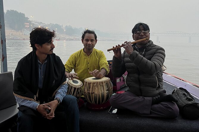 Romantic Sunrise Boat with Live Banaras Gharana Classical music - Shivala Ghat and Kedar Ghat