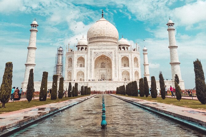 Romantic Sunset at the Taj Mahal: Day Trip from Delhi to Agra - Mehtab Bagh and the sunset view