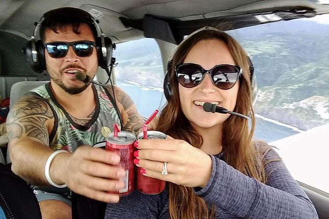 Romantic Sunset Champagne -Private- Maui Air Tour: Intimate & Spectacular! - Olowalu and the offshore island of Kahoʻolawe