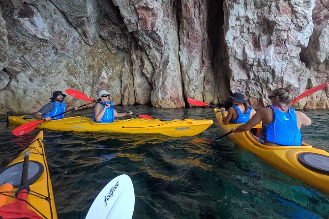 Romantic Sunset Kayaking Tour in Papafragas Cave, Milos - GoPro photos make the price easier to judge