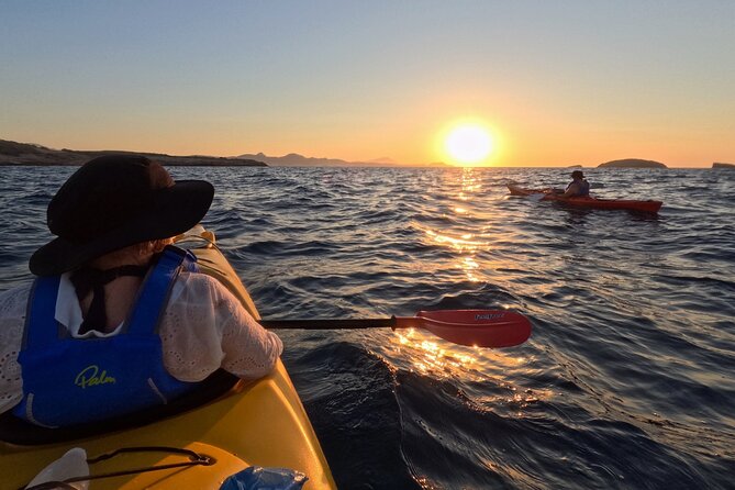 Romantic Sunset Kayaking Tour in Papafragas Cave, Milos - Weather can change the best-laid plan