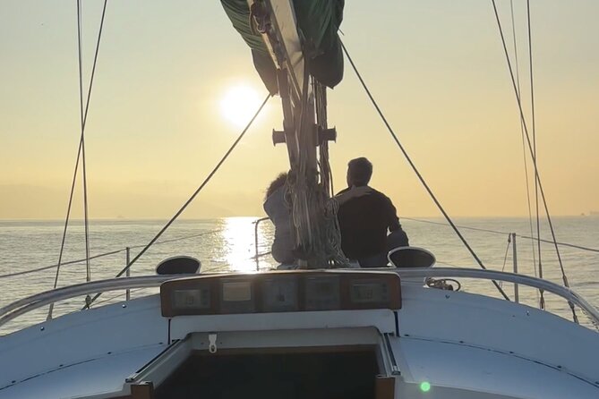 Romantic Sunset Sailing Experience in Lisbon - Under the 25 de Abril Bridge