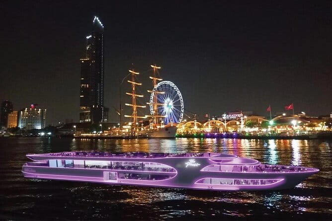 Romantic Sunset The Planet Cruise with Bangkok Night Views - The Chao Phraya views are the real reason to go