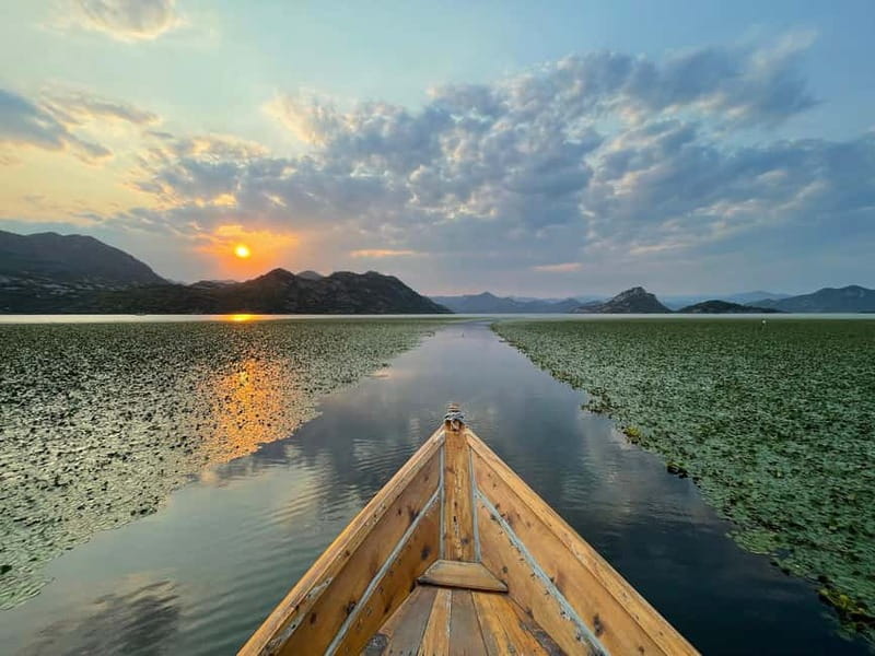 Romantic Sunset tour on Skadar lake with drinks and snacks - Why this sunset cruise works so well
