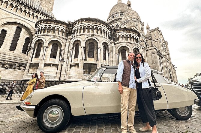 Romantic Tour of Paris in a Vintage Luxury Open-Top French Car - Les Invalides, the Grand Palais, and Pont Alexandre III