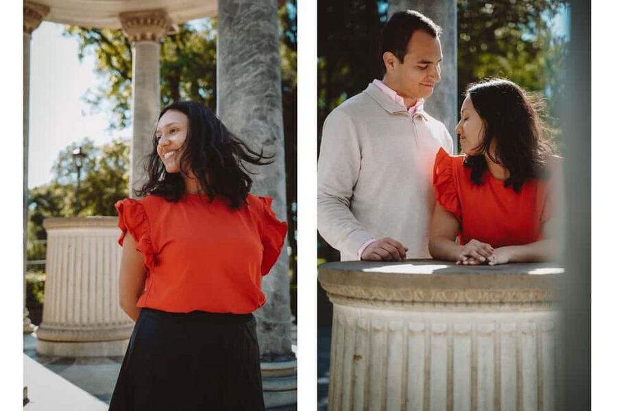 Rome: Romantic Couple Photoshoot at Villa Borghese - Edited photos, gallery choices, and print options