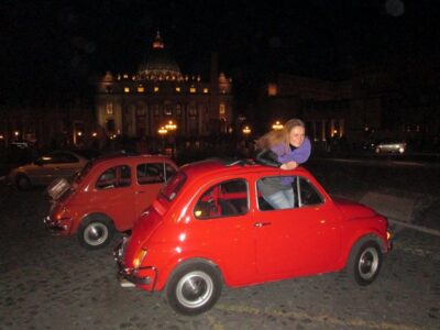 Romantic Night Tour by Classic Fiat 500