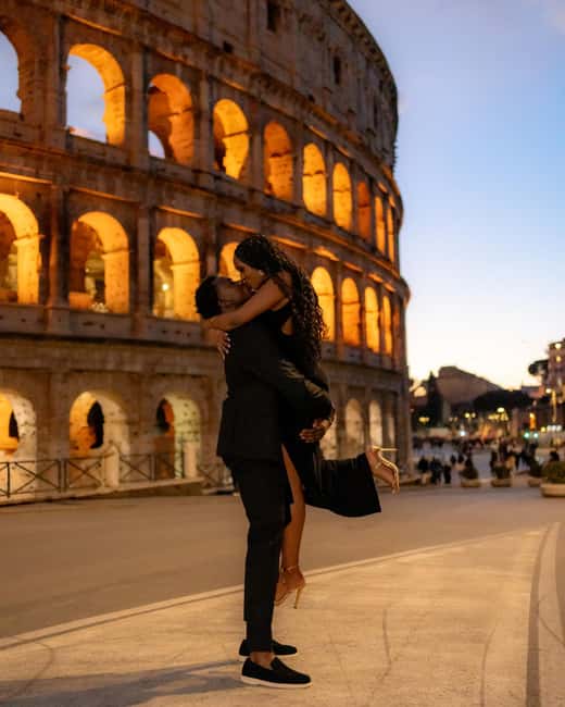 Rome: Romantic Proposal PhotoShoot - How much value you get for $93