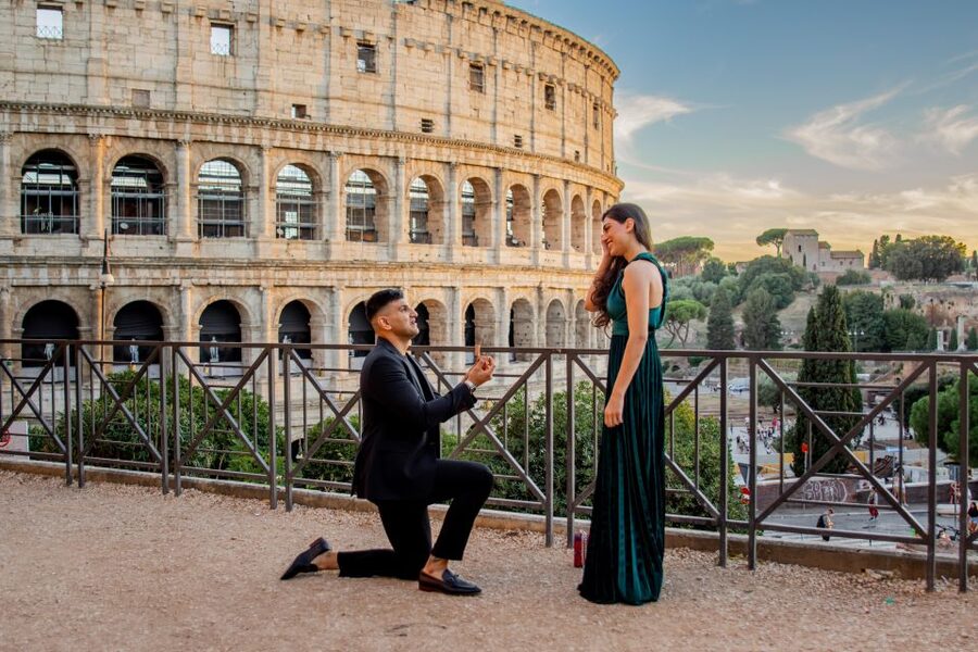 Rome: Romantic Proposal Shooting - What 50 edited photos really gives you