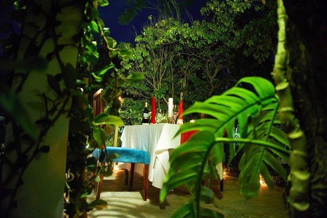 Rooftop Romantic Dinner - 4 Courses Set Meal & Wine - Starting beside the pool with drinks and canapés