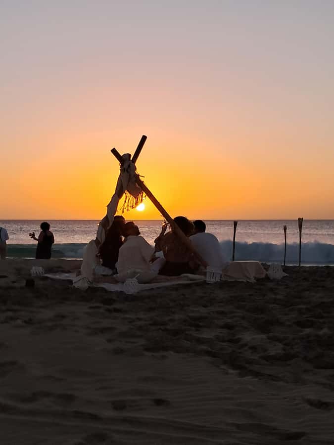 Sal: Romantic Sunset Escape with Wine and Roundtrip Transfer - Watching the Atlantic sunset with Fogo wine
