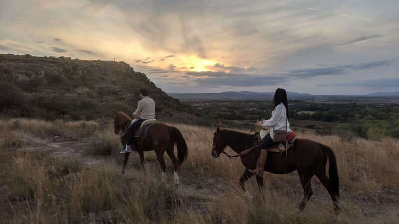 San Miguel: Romantic Horseback Riding at Sunset - The horse introduction is brief but important