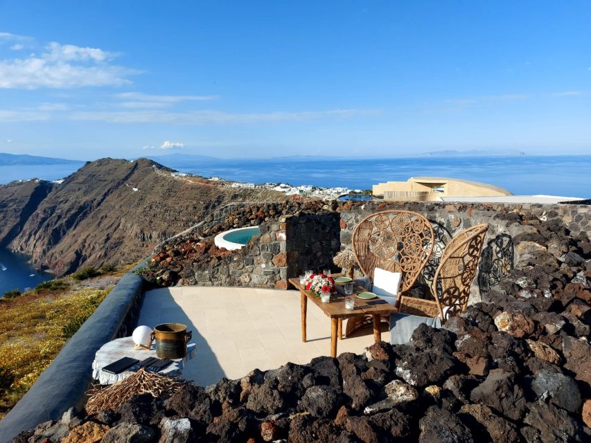 Santorini: Private Romantic Sunset Dinner with Caldera View - Wine, drinks, and the real cost