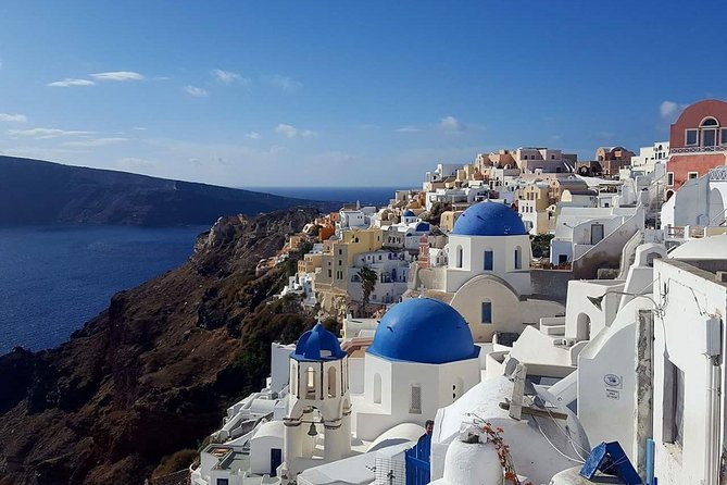 Santorini Private Romantic Tour with Dinner & Wine Tasting - The Heart of Santorini and Saint Nicholas Chapel