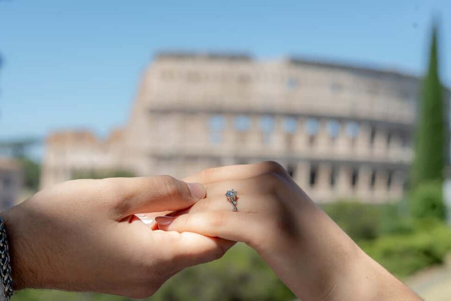 Secret Proposal Photoshoot in Rome + Reel - Planning a Secret Proposal in Rome